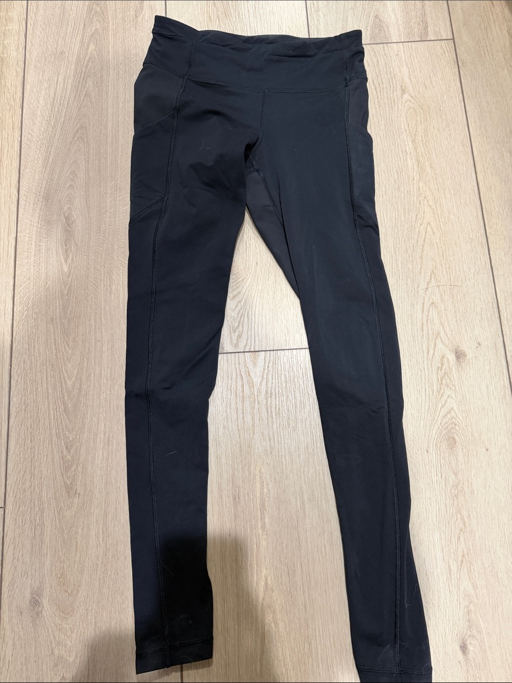 Lululemon Black High-Waist Speed Up Leggings